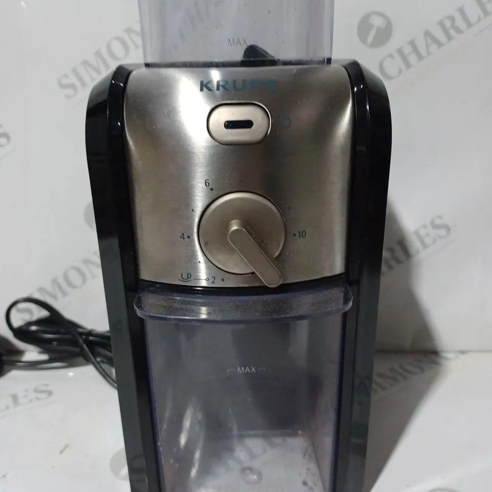 BOXED KRUPS GVX2 COFFEE GRINDER AND MILL