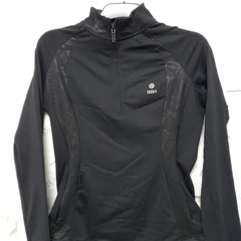 BIBA BLACK ACTIVE FITTED JACKET WOMANS - SIZE 8
