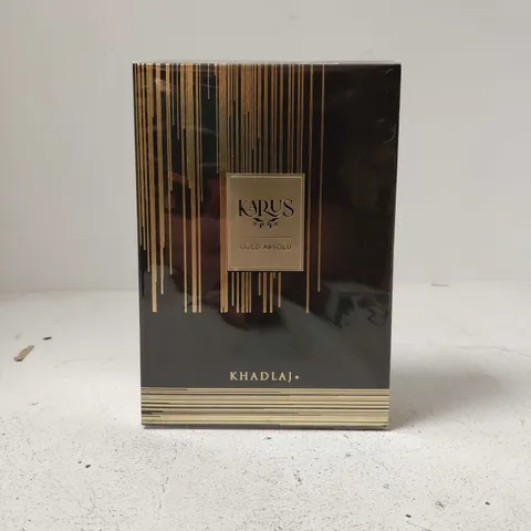 SEALED KHADLAJ KARUS GOLD ABSOLU 100ML EAU DE PARFUM