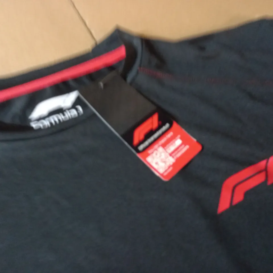 FORMULA 1 BLACK TECH TEE - M