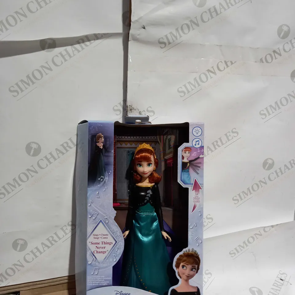 DISNEY FROZEN SINGING QUEEN ANNA DOLL RRP £25.99