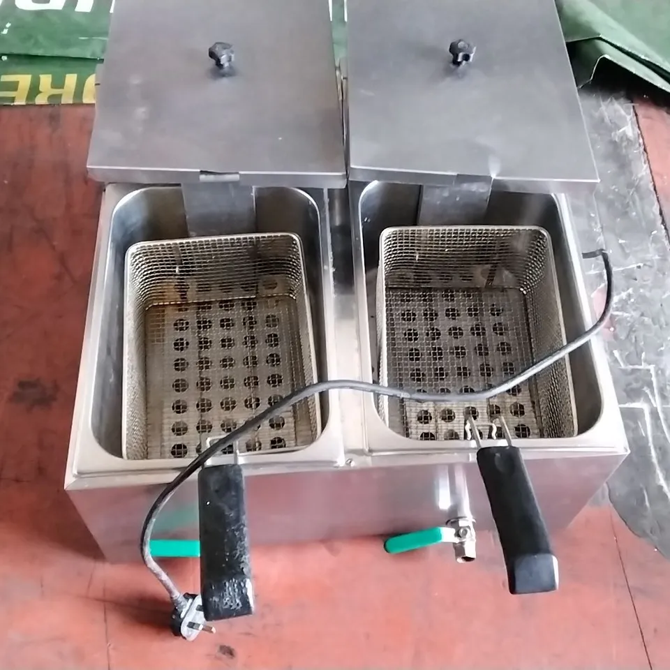 ACE ELECTRIC DOUBLE FRYER AFD-17S