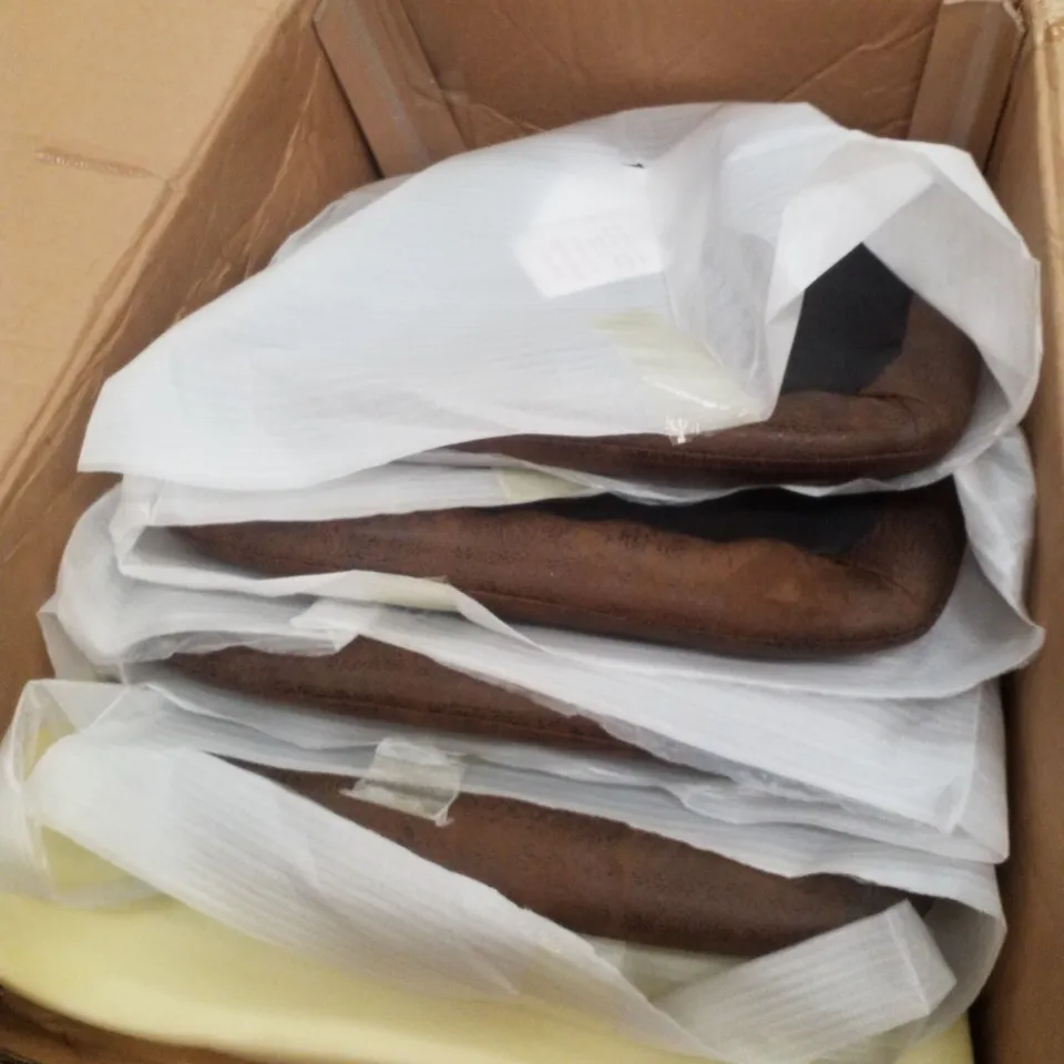 BOXED FABRIC DINING CHAIR (SET OF 4) - TJ.BROWN (1 BOX)