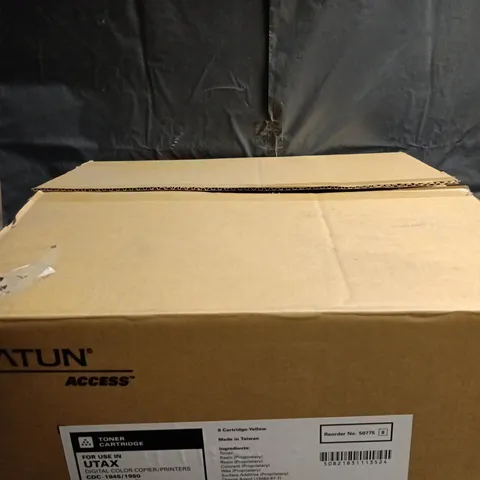 8 X KATUN UTAX COPIER/PRINTER CARTRIDGES - YELLOW