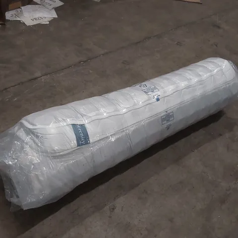 QUALITY BAGGED AND ROLLED OVERLY SERENITY HYBRID COIL AND MEMORY FOAM MATTRESS - 5' KING SIZE