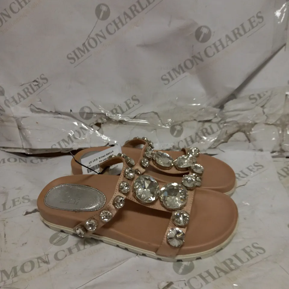 OUTLET MODA IN PELLE OZWELL JEWEL SLIDE SANDAL SIZE 6