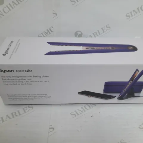 DYSON CORRALE STRAIGHTENER IN BLUE - BOXED
