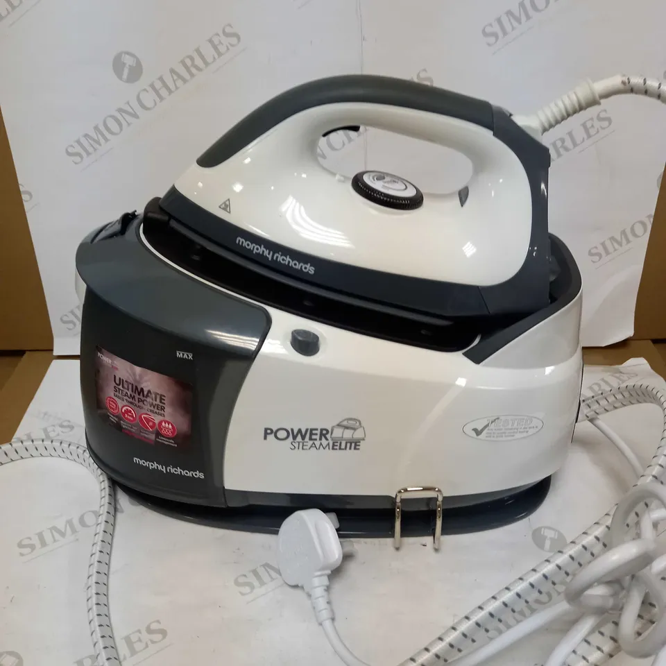 MORPHY RICHARDS POWER STEAM ELITE STEAM GENERATOR IRON GREY 