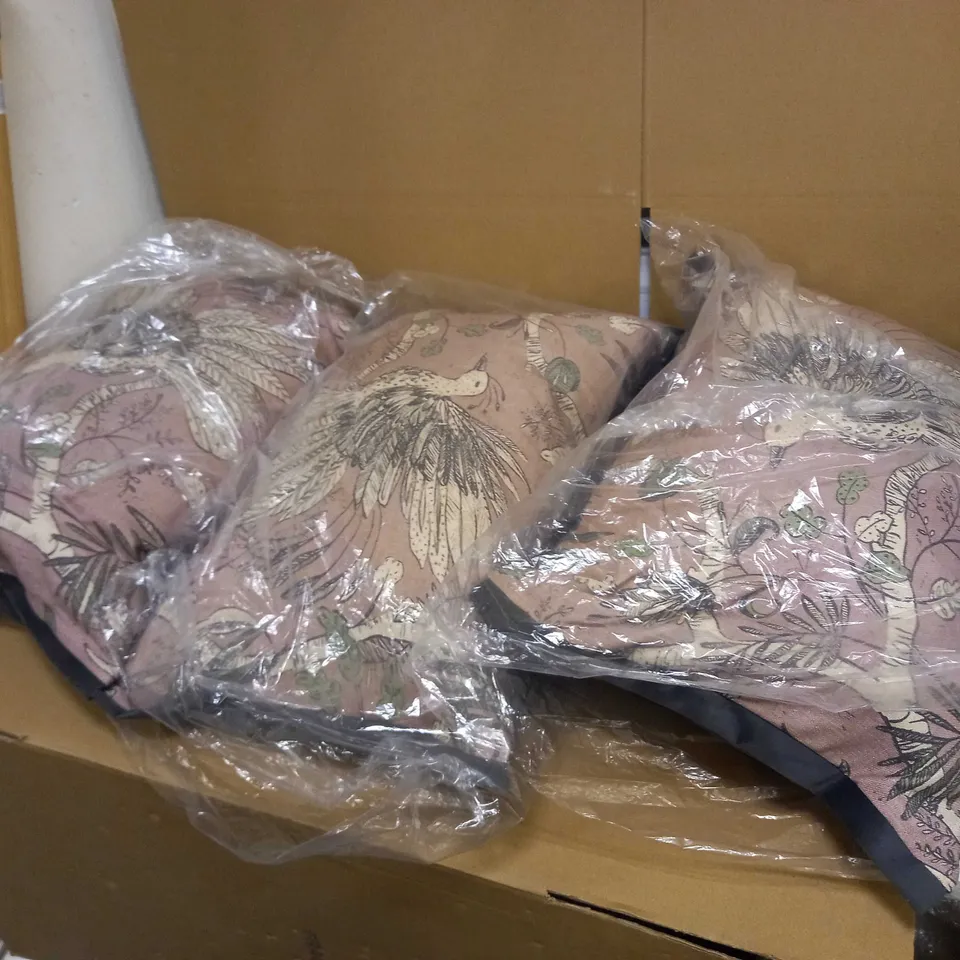 3 ASSORTED CUSHIONS