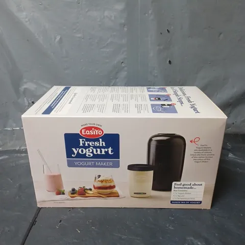 LARGE BOX OF APPROXIMETLY 10  EASIYO YOGURT MAKER WITH YOGURT STORAGE JARS