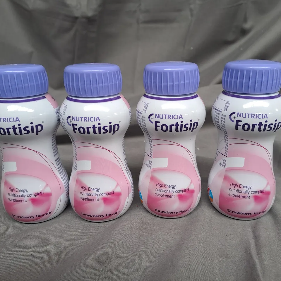 BOX OF APPROXIMATELY 20 BOTTLES OF NUTRICIA FORTSIP