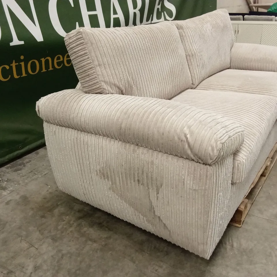 AMALFI STANDARD BACK 3 SEATER FABRIC SOFA RRP £579