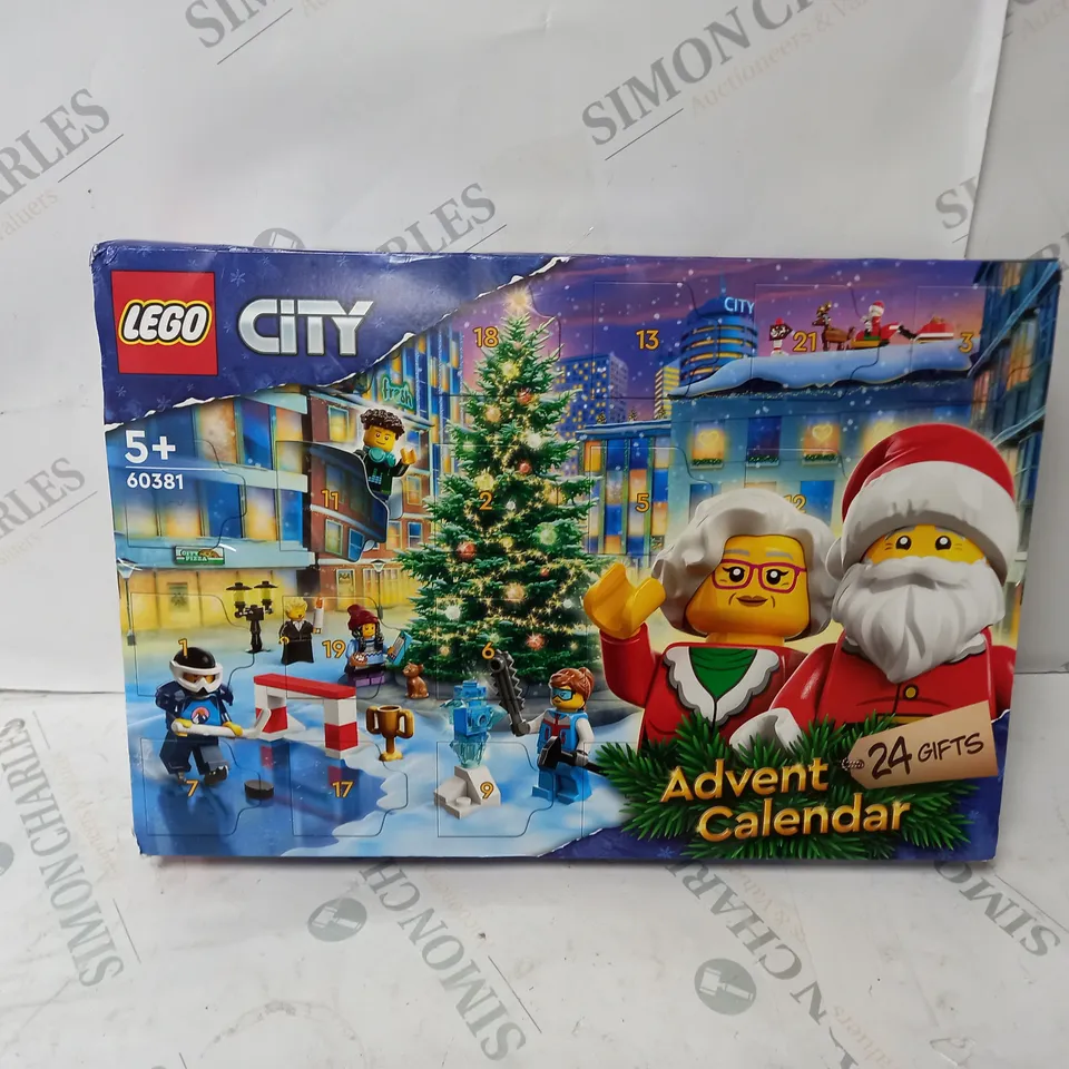 BOXED LEGO CITY ADVENT CALENDAR 2023 - 60381 