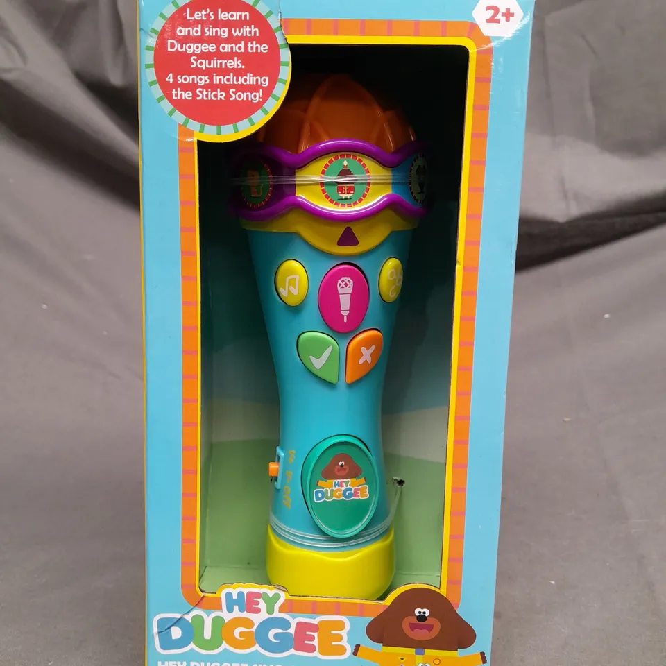 HEY DUGGEE SING AND LEARN MICROPHONE