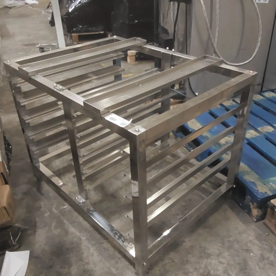 COMMERCIAL STAINLESS STEEL OVEN STAND