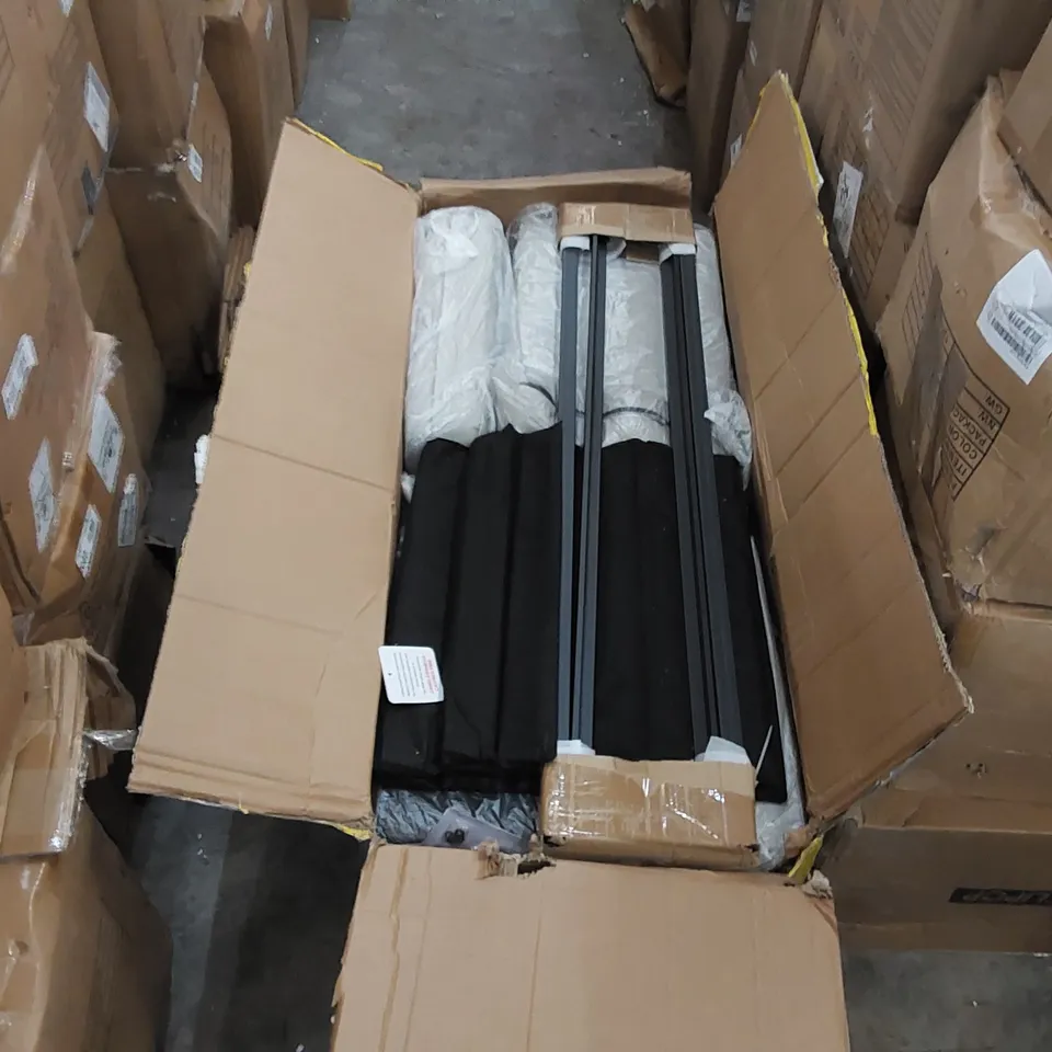 BOXED CREAM FABRIC SOFA (1 BOX)