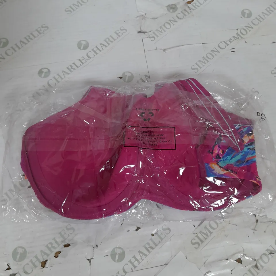 PANACHE SPORT WIRED SPORTS BRA IN PINK MULTI SIZE J