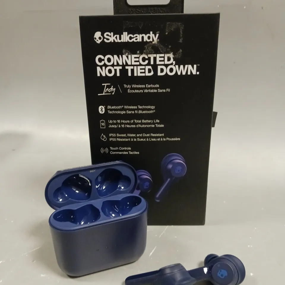 BOXED SKULLCANDY INDY TRUE WIRELESS EARPHONES