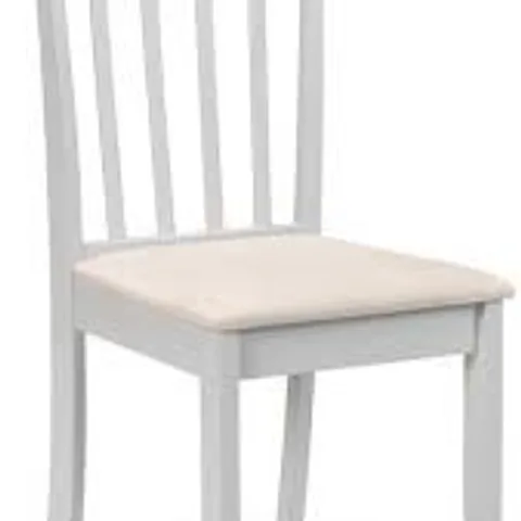 BOXED SET OF 2 JULIAN BOWEN GREY DINING CHAIRS