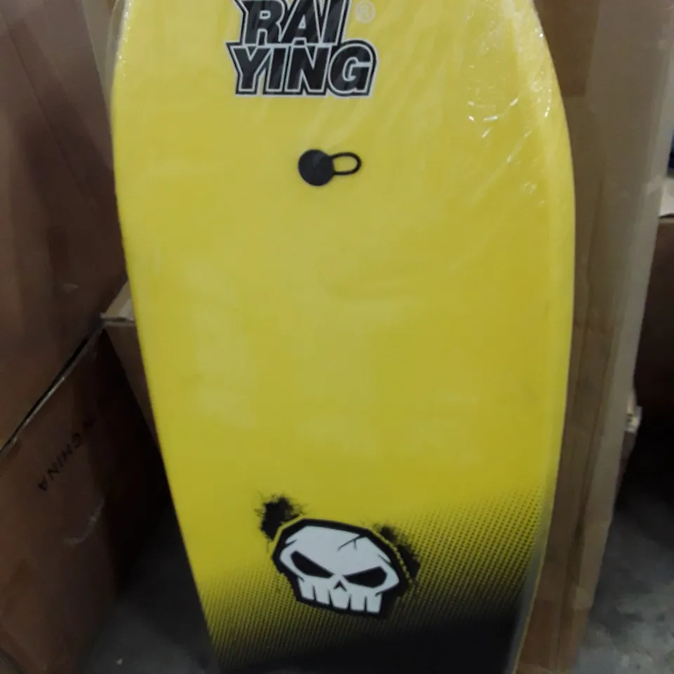 BOXED CREKERT KIDS BODYBOARD 41" YELLOW/BLACK