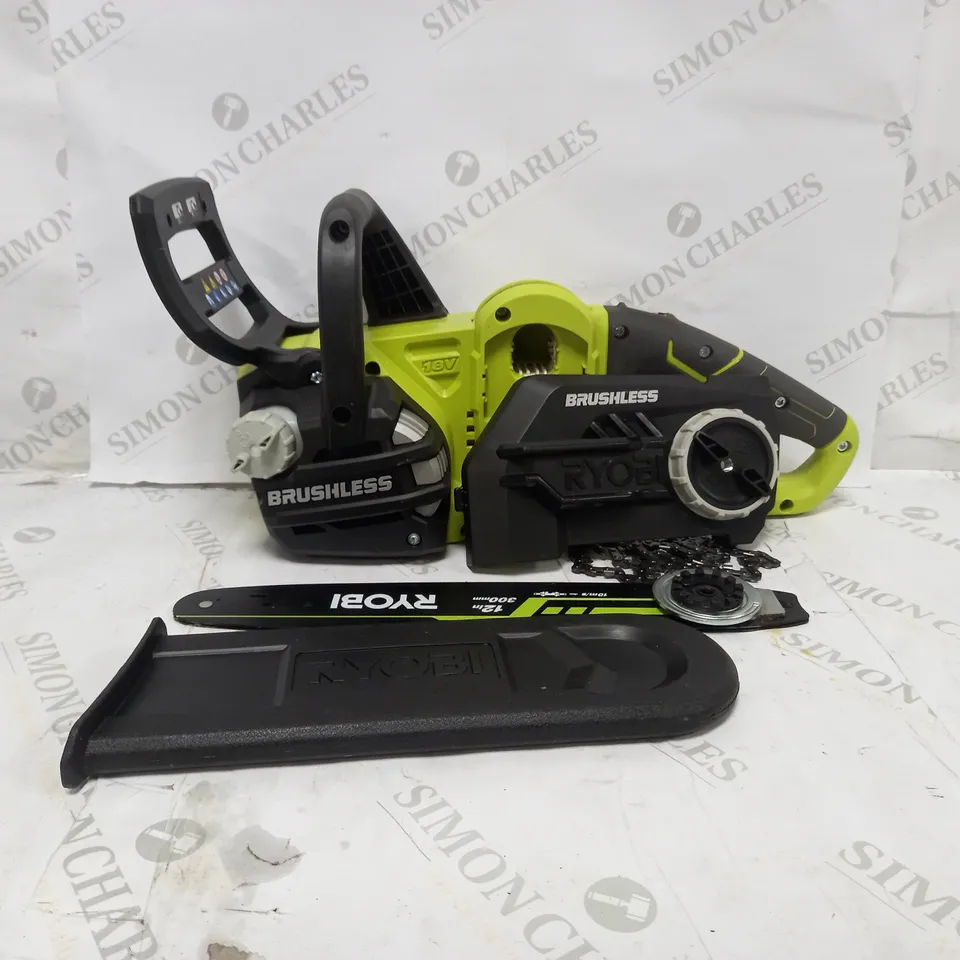 RYOBI 18V BRUSHLESS CHAINSAW OCS1830 
