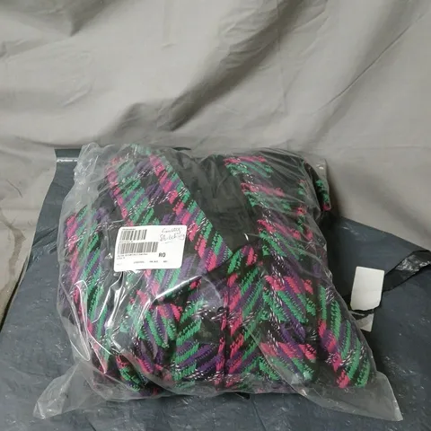 HELENE BERMAN TEAL CHECK COAT WITH BELT SIZE 16