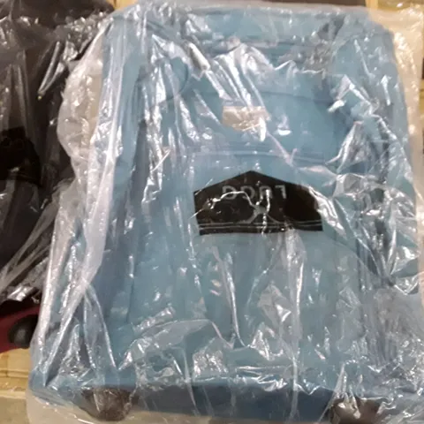 BAGGED LUGG SINGLE TROLLEY SOFT CABIN BAG - TEAL