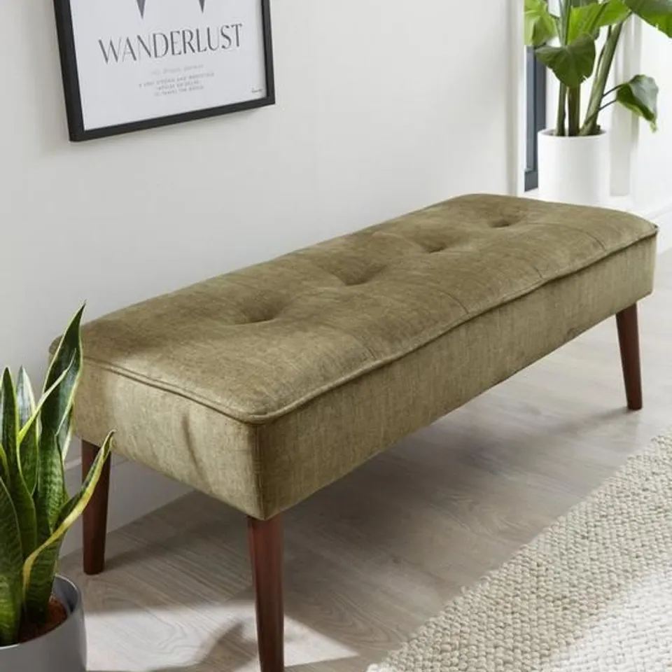NEW ORLEANS BENCH OLIVE - COLLECTION ONLY RRP £179
