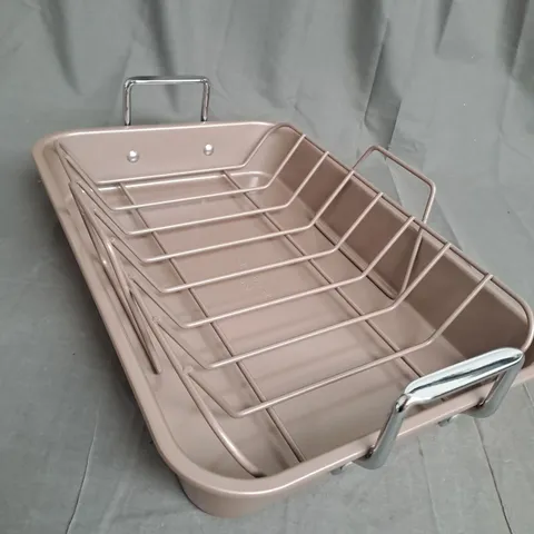 BOXED COOKS ESSENTIALS NON-STICK ROASTING TRAY