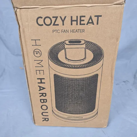 COZY HEAT PTC FAN HEATER – BOXED