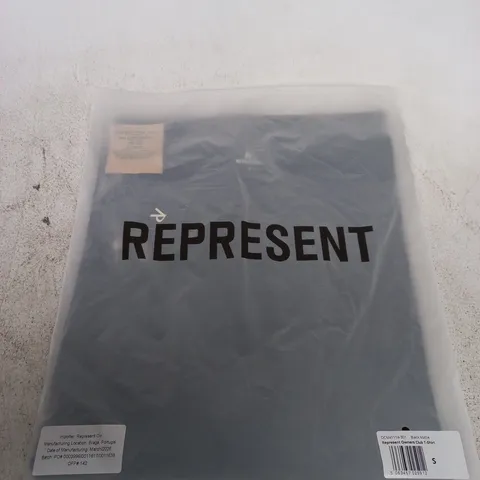 REPRESENT OWNERS CLUB T-SHIRT – BLACK, SIZE S (UK)