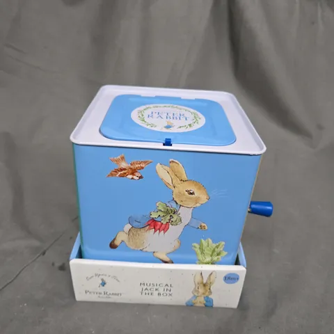 PETER RABBIT - MUSICAL JACK IN THE BOX