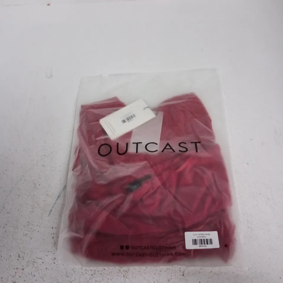 OUTCAST JILLIAN TOP RED – 2 PIECES – SIZE M