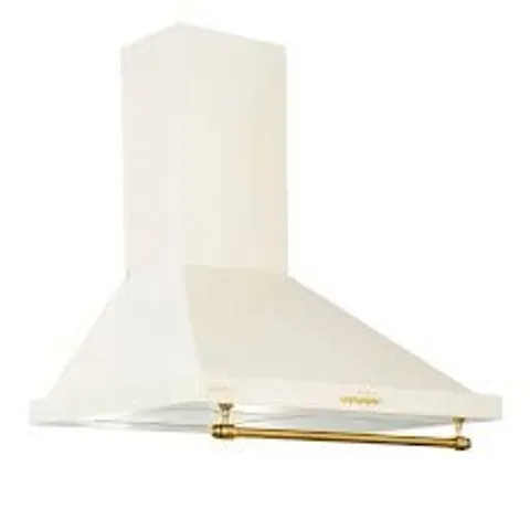 BOXED KLARSTEIN MONTBLANC VINTAGE CREAM FLAT EXTRACTOR HOOD