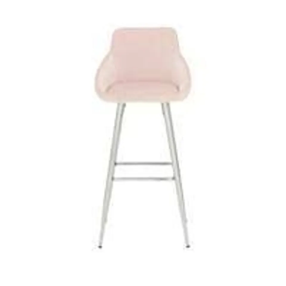 BOXED DAHLIA PINK BAR STOOL  RRP £119.99