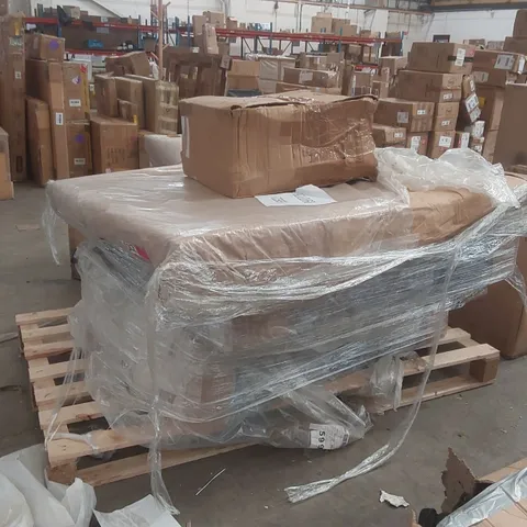 PALLET CONTAINING A LARGE QUANTITY OF ASSORTED FURNITURE PARTS