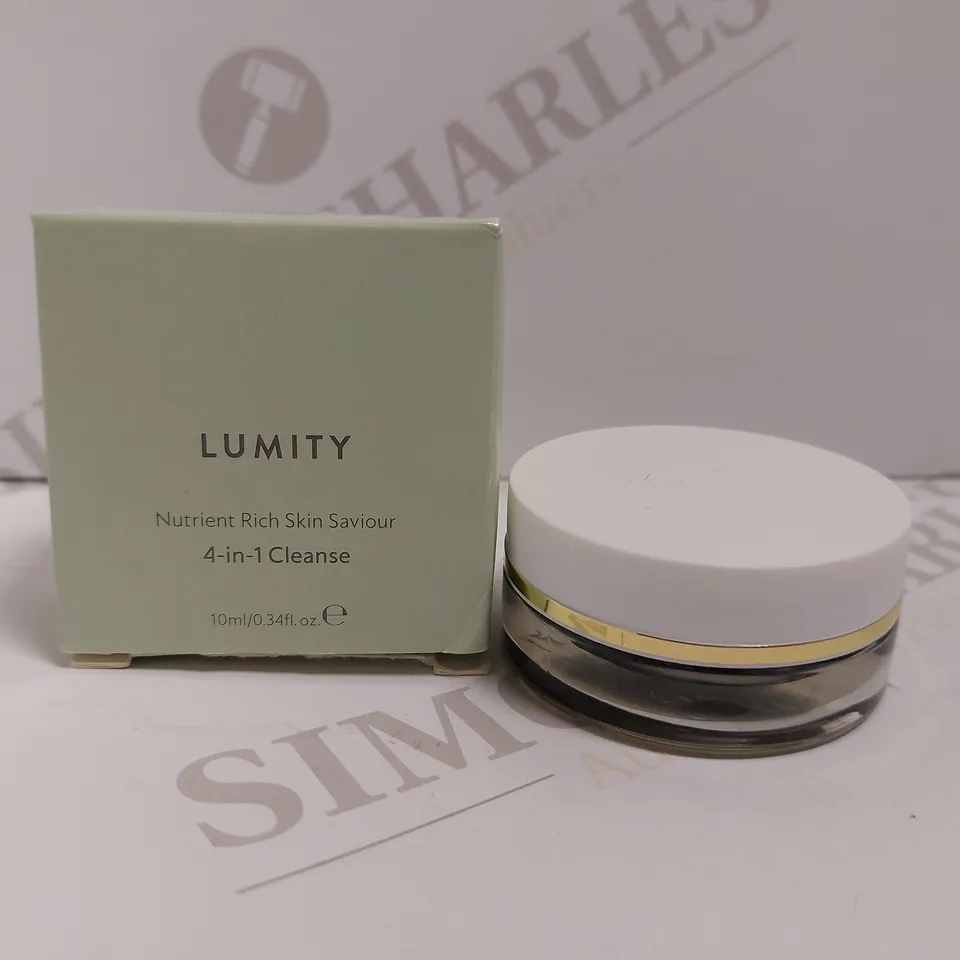 LUMITY NUTRIENT RICH SKIN SAVIOUR 4-IN-1 CLEANSE - 30ML
