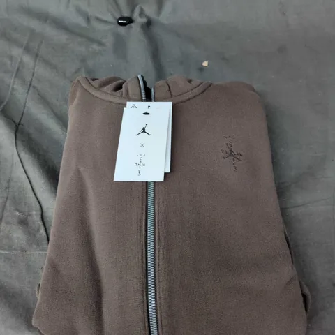 AIR JORDAN X CACTUS JACK FULL ZIP HOODIE - SIZE M