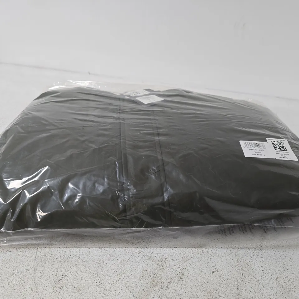 BOX OF APPROXIMATELY 8 BRAND NEW REGATTA RHODO COAT - DARK KHAKI - SIZE L 