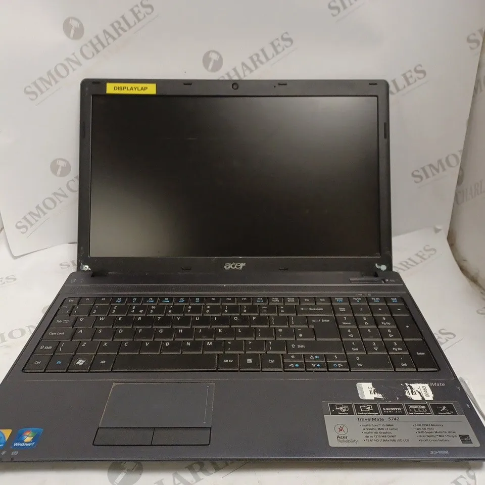 ACER TRAVELMATE 5742 SERIES LAPTOP