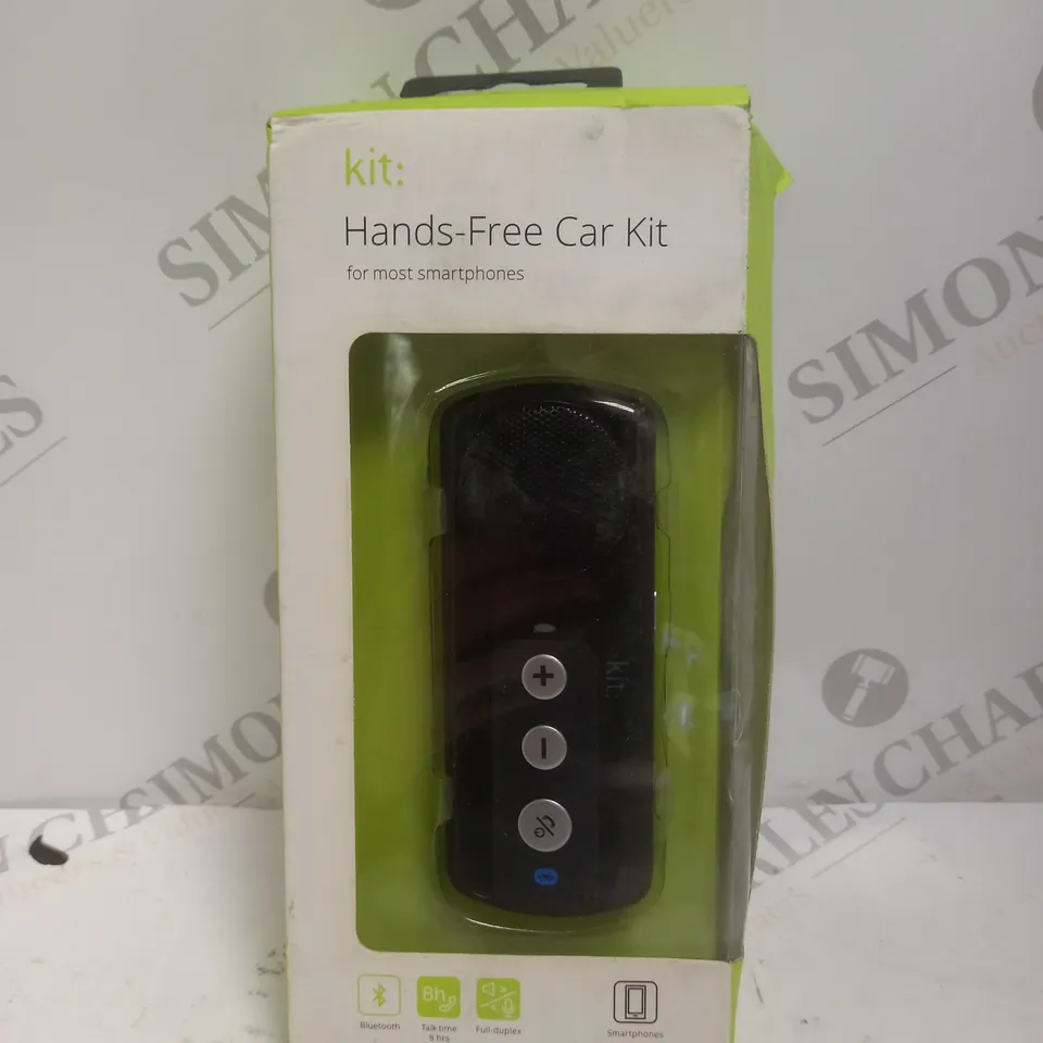 BOXED KIT: BLUETOOTH HANDS FREE CAR KIT	