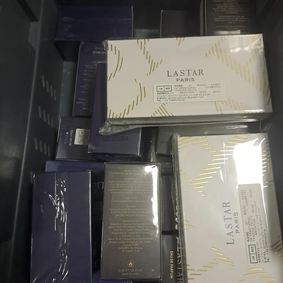 LASTAR APPROXIMATELY 15 ASSORTED SEALED FRAGRANCES TO INCLUDE - GARDENIA - AZURE COASTAL - FOR ONE NIGHT - COLLECTION ONLY