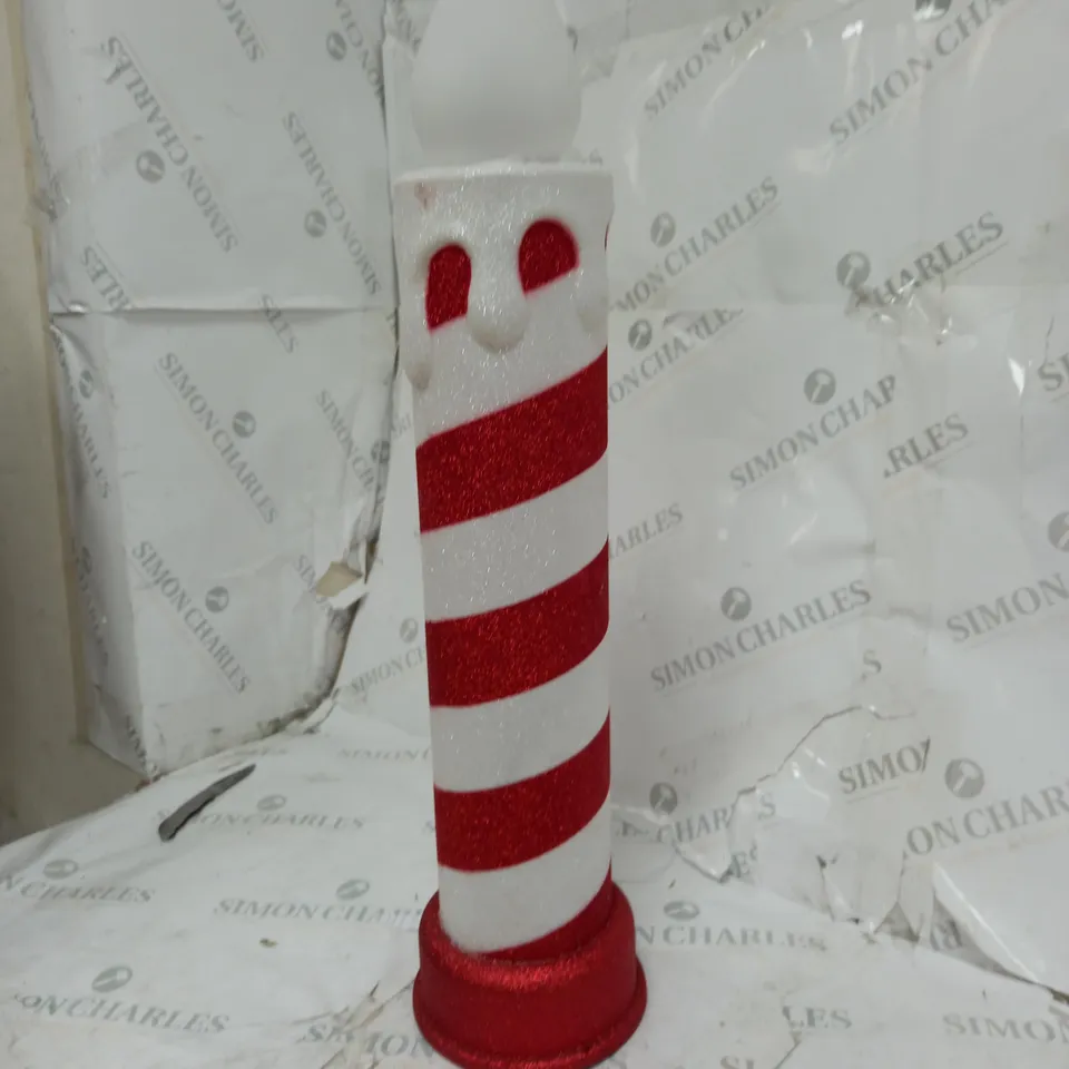 OUTDOOR CANDY CANE DECORATION 