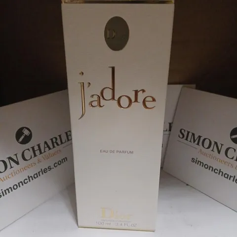 BOXED  DIOR J'ADORE EAU DE PARFUM SPRAY 100ML 