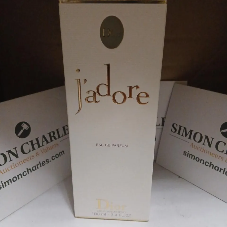 BOXED  DIOR J'ADORE EAU DE PARFUM SPRAY 100ML 