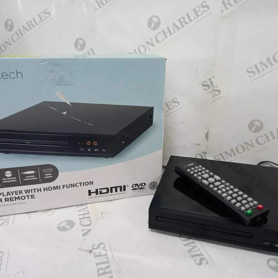 BOXED HDMI DVD PLAYER IN BLACK