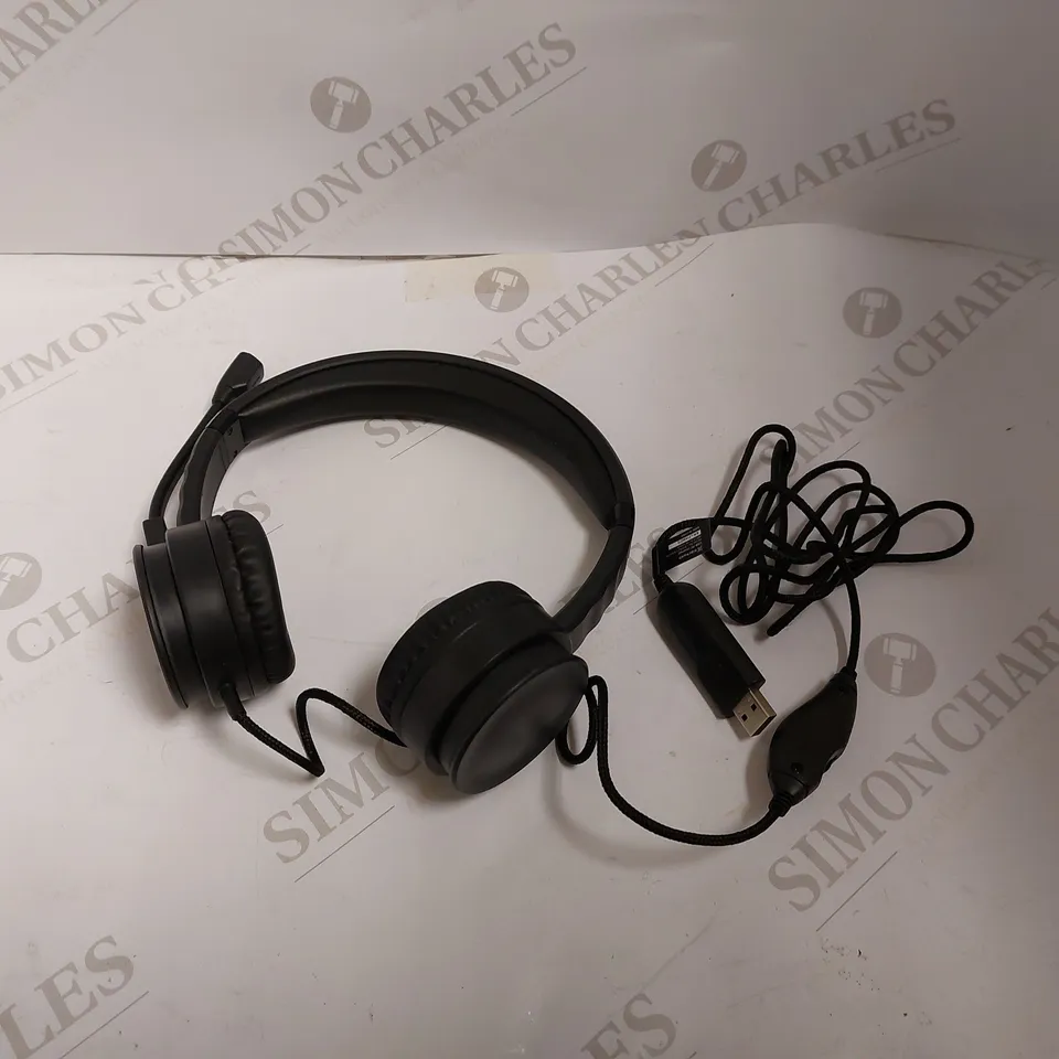 BLACKWEB USB PC HEADSET
