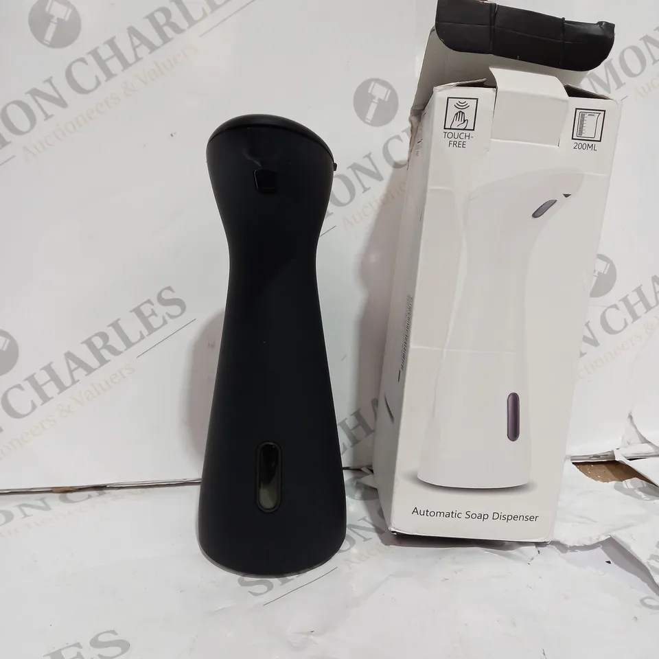 BOXED BLACK AUTOMATIC SOAP DISPENSER 