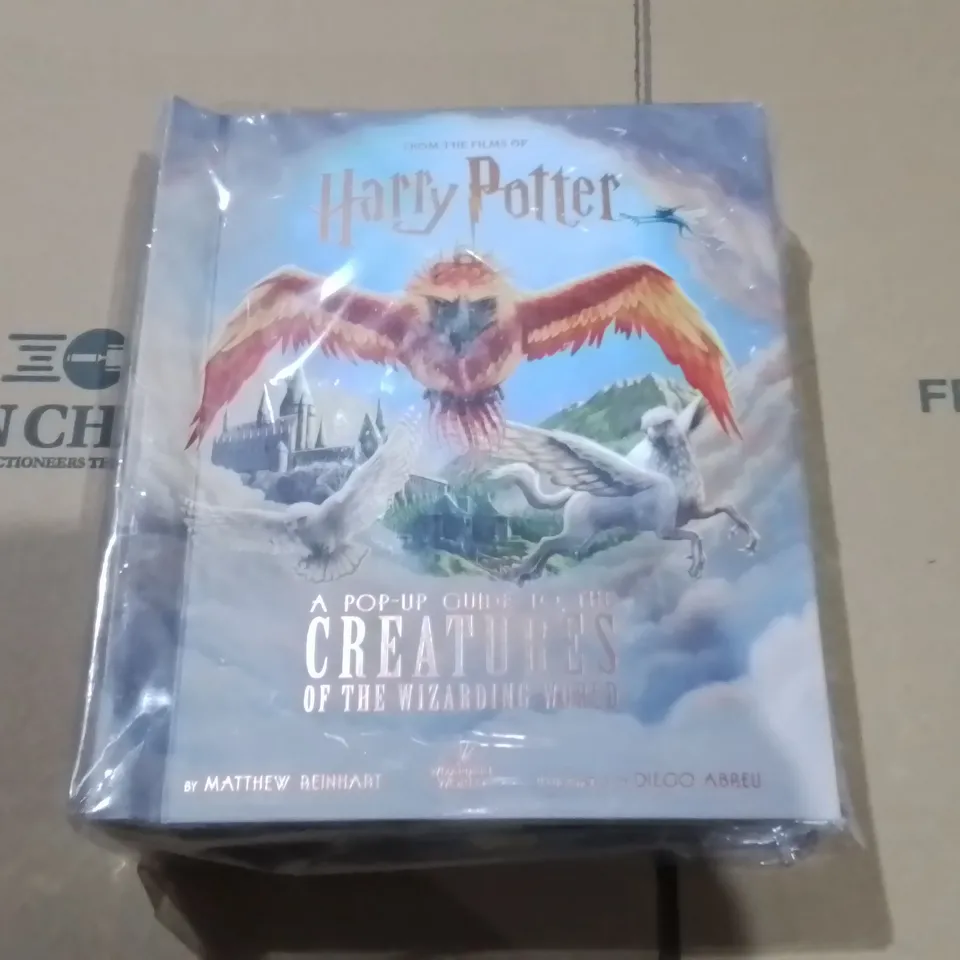 LOT OF 5 BRAND NEW HARRY POTTER POP UP CREATURE GUIDES