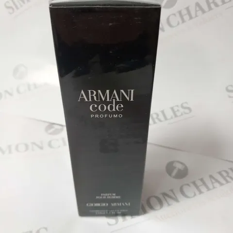 BOXED ARMANI CODE PROFUMO PARFUM POUR HOMME 110ML